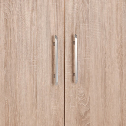 Helsinki 2 Door Wardrobe - Oak effect