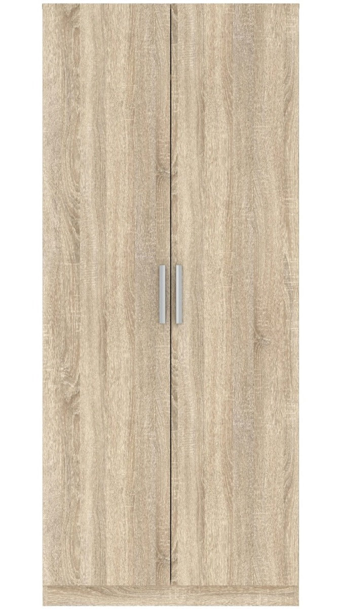 Helsinki 2 Door Wardrobe - Oak effect