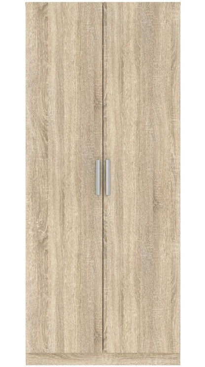 Helsinki 2 Door Wardrobe - Oak effect