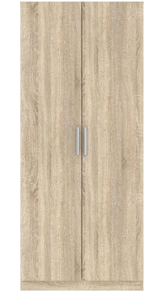 Helsinki 2 Door Wardrobe - Oak effect