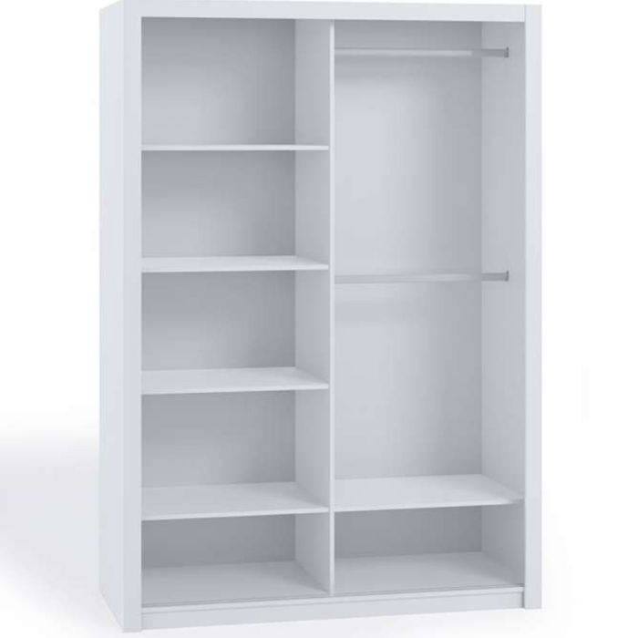 Bonito Sliding 2 Door Wardrobe with Mirror - 180 Oak Artisan