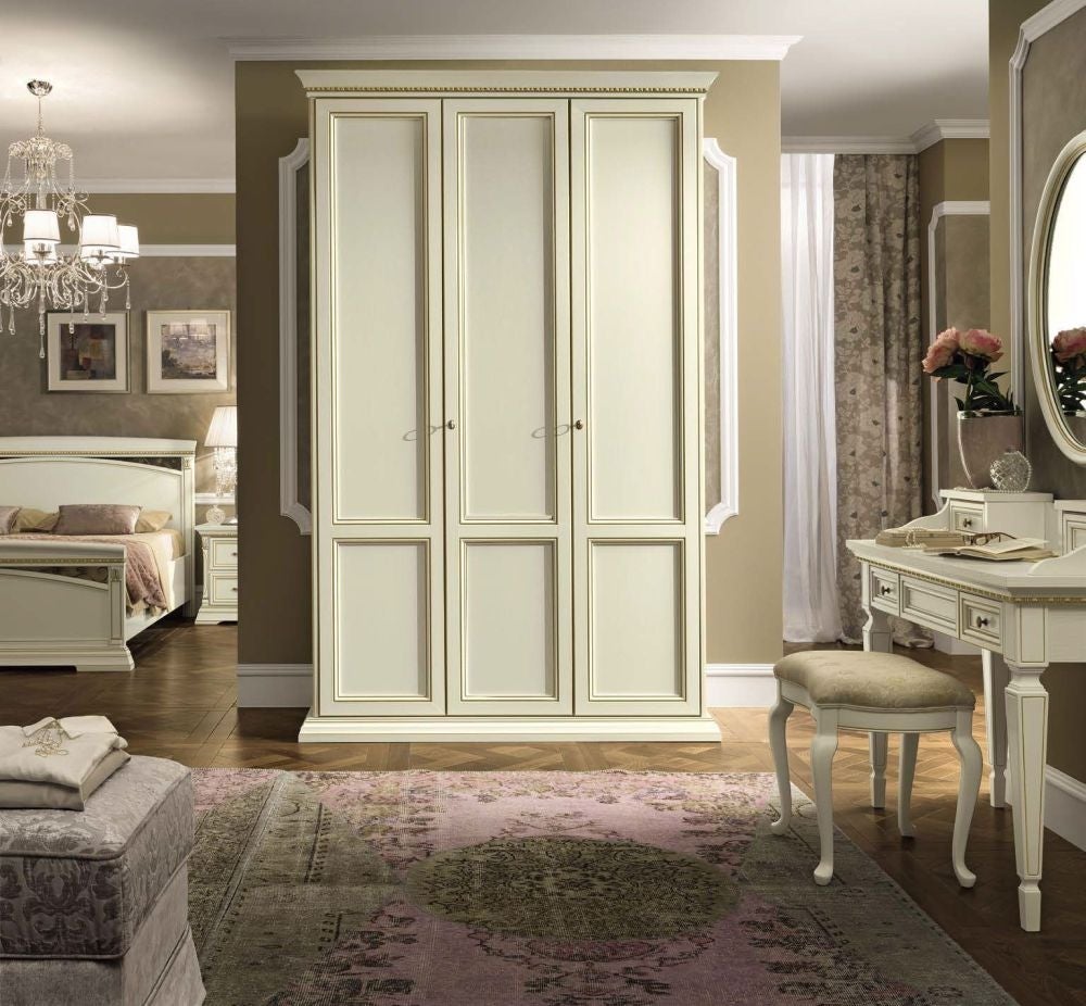 Treviso Night White Ash Italian Wardrobe