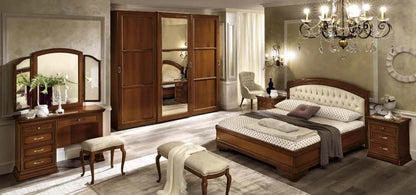 Torriani Night Walnut Italian Terna 3 Door Sliding Wardrobe
