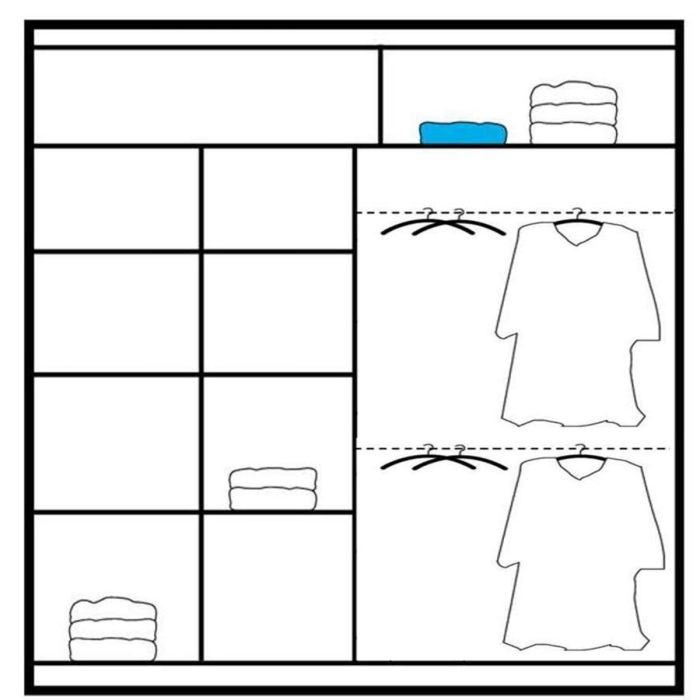 Broadland Sliding 2 Door 203cm Wardrobe with Mirror - Sonoma Oak