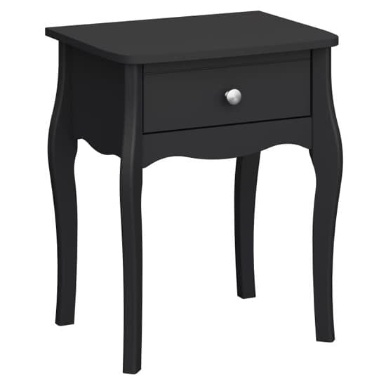 Braque Bedroom Furniture Set With 2 Doors Wardrobe In Black