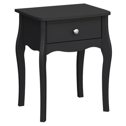 Braque Bedroom Furniture Set With 2 Doors Wardrobe In Black