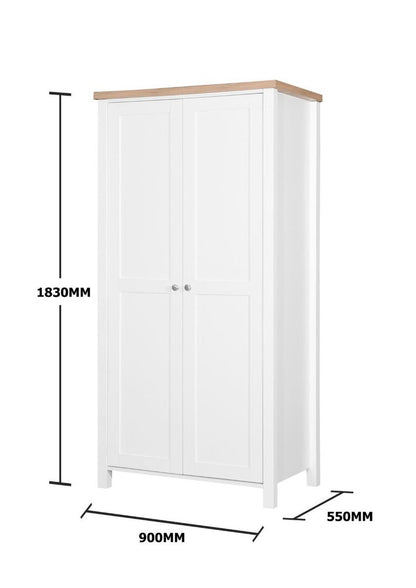 Astbury White 3 Piece Bedroom Wardrobe Set (TRIO)