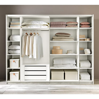 Abby Large Sliding Wardrobe In Grey Marble Effect Gloss