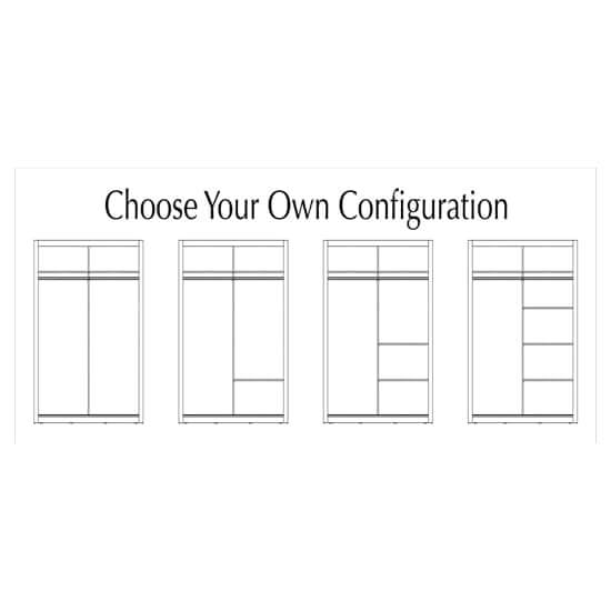 Aliso Large 2 Door Sliding Wardrobe | Wenge Mali | Exotic & Spacious | Furco