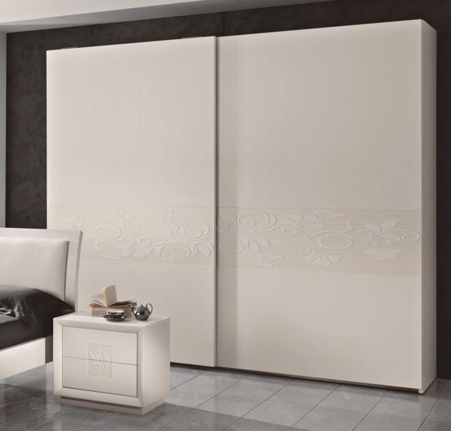 Artemide Italian Sliding 2 Door Wardrobe