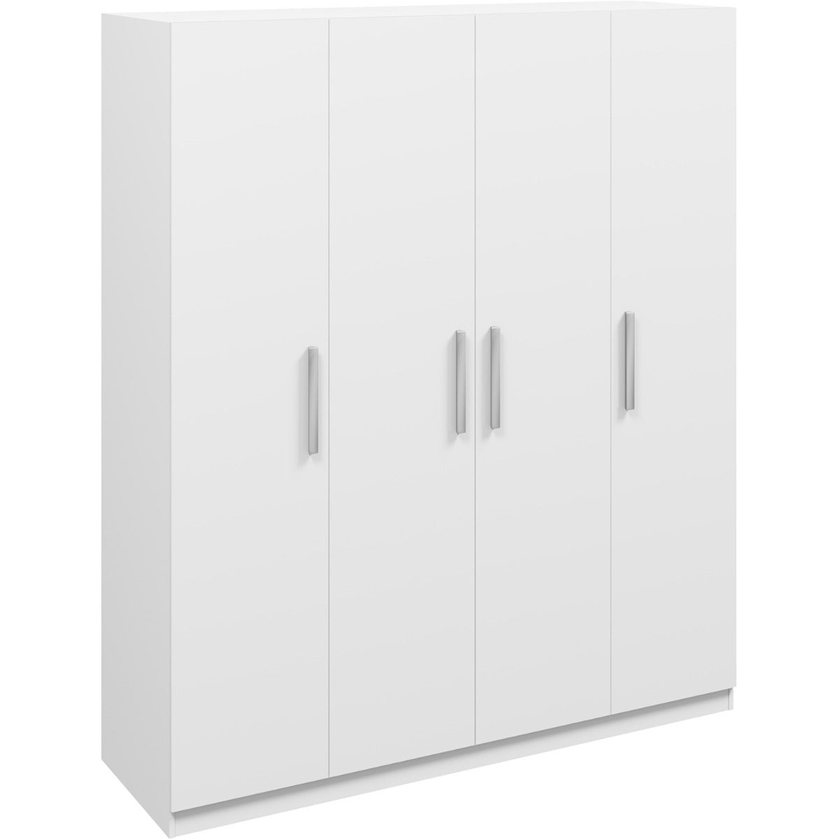 Aspen 4 Door Wardrobe Gloss White