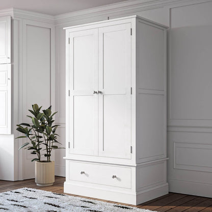 White 4 Piece Bedroom Furniture Wardrobe Set - Marlowe