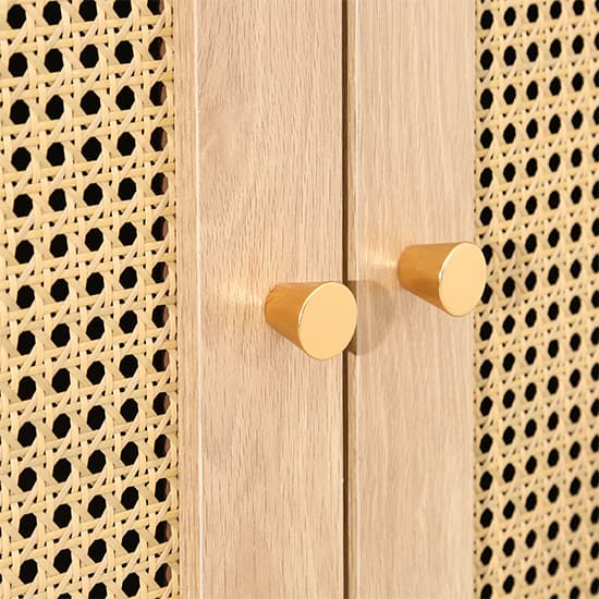 Celina Wooden Wardrobe With 2 Doors 1 Drawer In Black