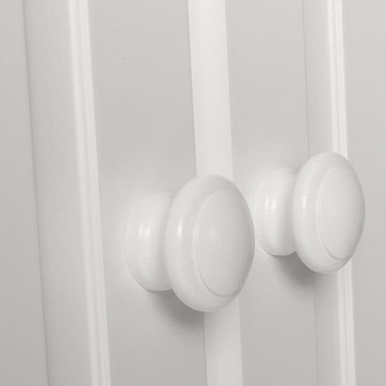 Copenham Wooden 2 Door Wardrobe In White