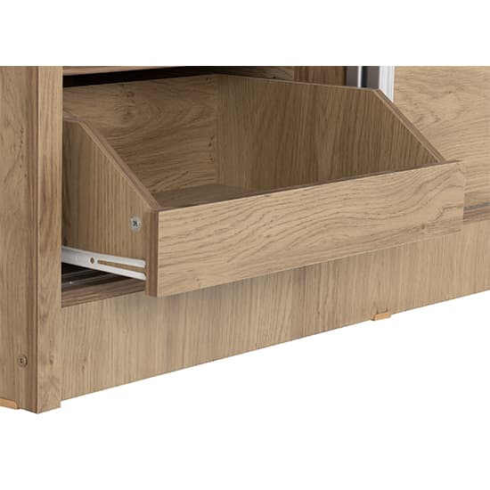 Crieff Wooden Sliding Wardrobe With 2 Doors In Oak Effect