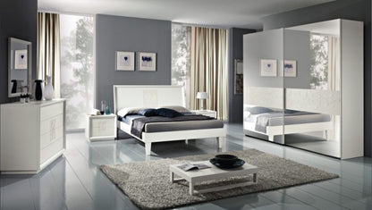 Artemide Italian Sliding 2 Door Wardrobe With Mirror