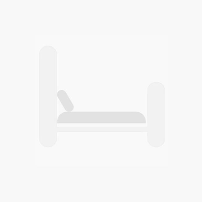 Broadland Sliding 2 Door 150cm Wardrobe with Mirror - White