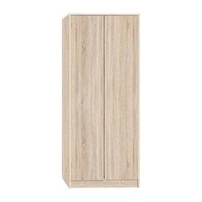 Mcgowan Wooden Wardrobe With 2 Doors In Sonoma Oak Effect