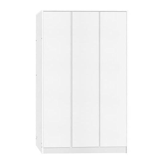 Mcgowan Wooden Wardrobe With 3 Doors In White