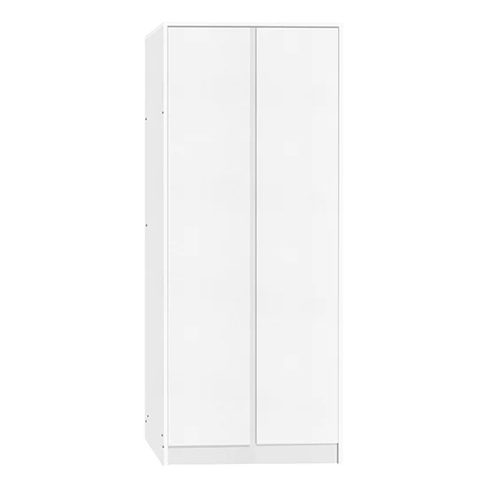 Mcgowan Wooden Wardrobe With 2 Doors In White