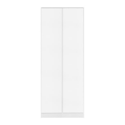 Mcgowan Wooden Wardrobe With 2 Doors In White