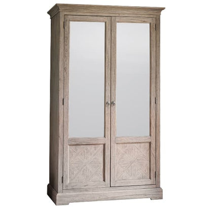 Mestiza Wooden Wardrobe With 2 Doors In Natural