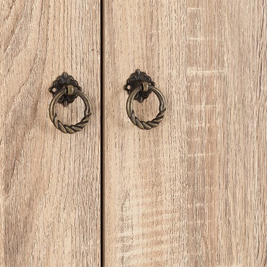 Noein Wooden Wardrobe With 4 Doors 4 Drawers In White