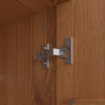 Richland Tall Wooden Wardrobe With 2 Doors In Pine