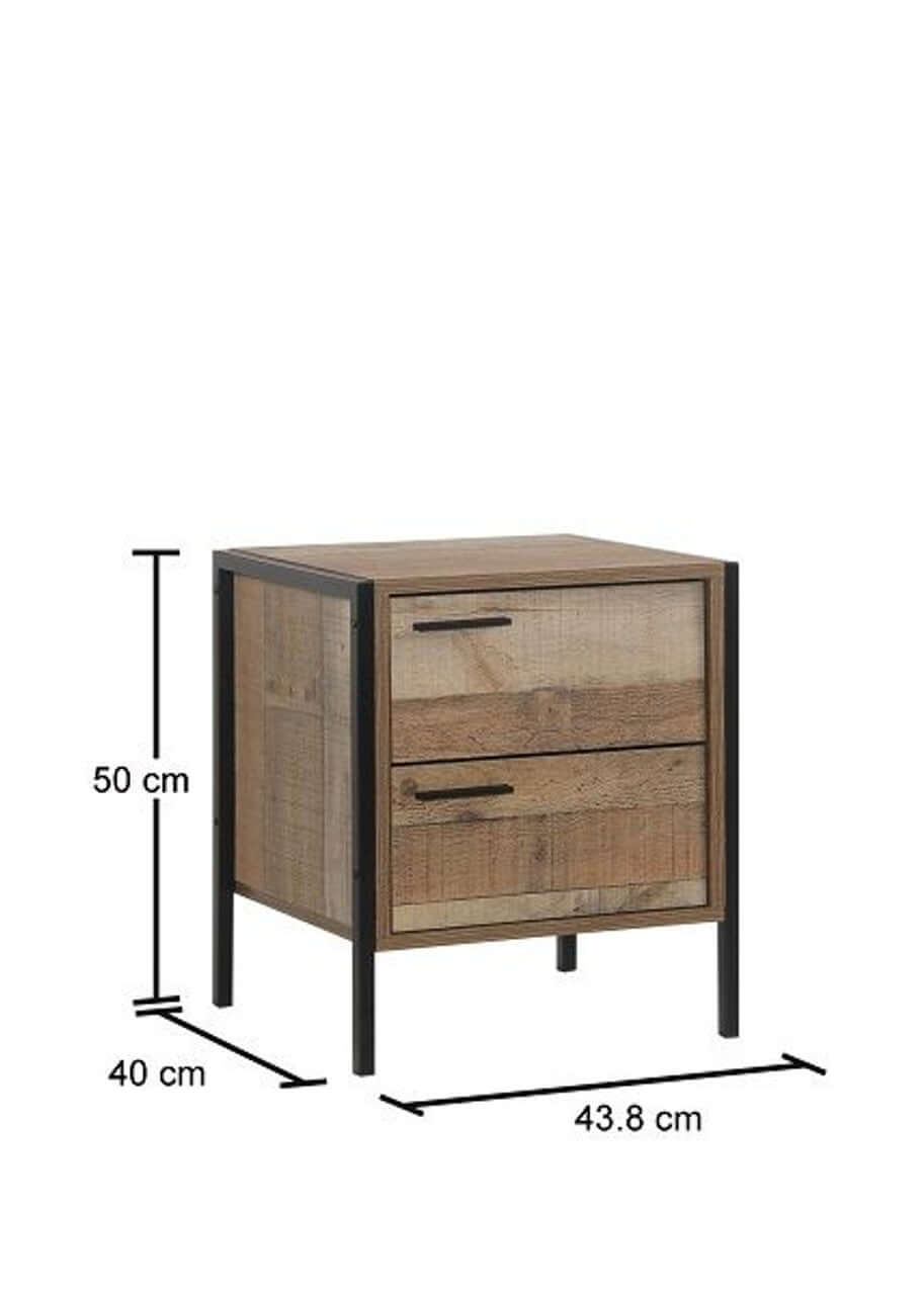 Stretton Rustic Oak Bedroom Wardrobe Set