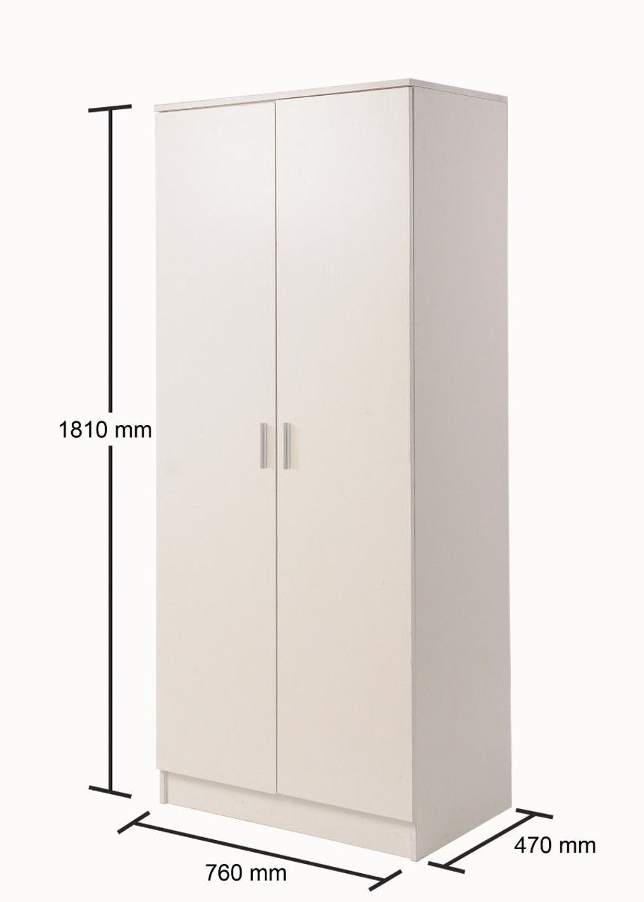 Rio Costa White 3 Piece Bedroom Wardrobe Set