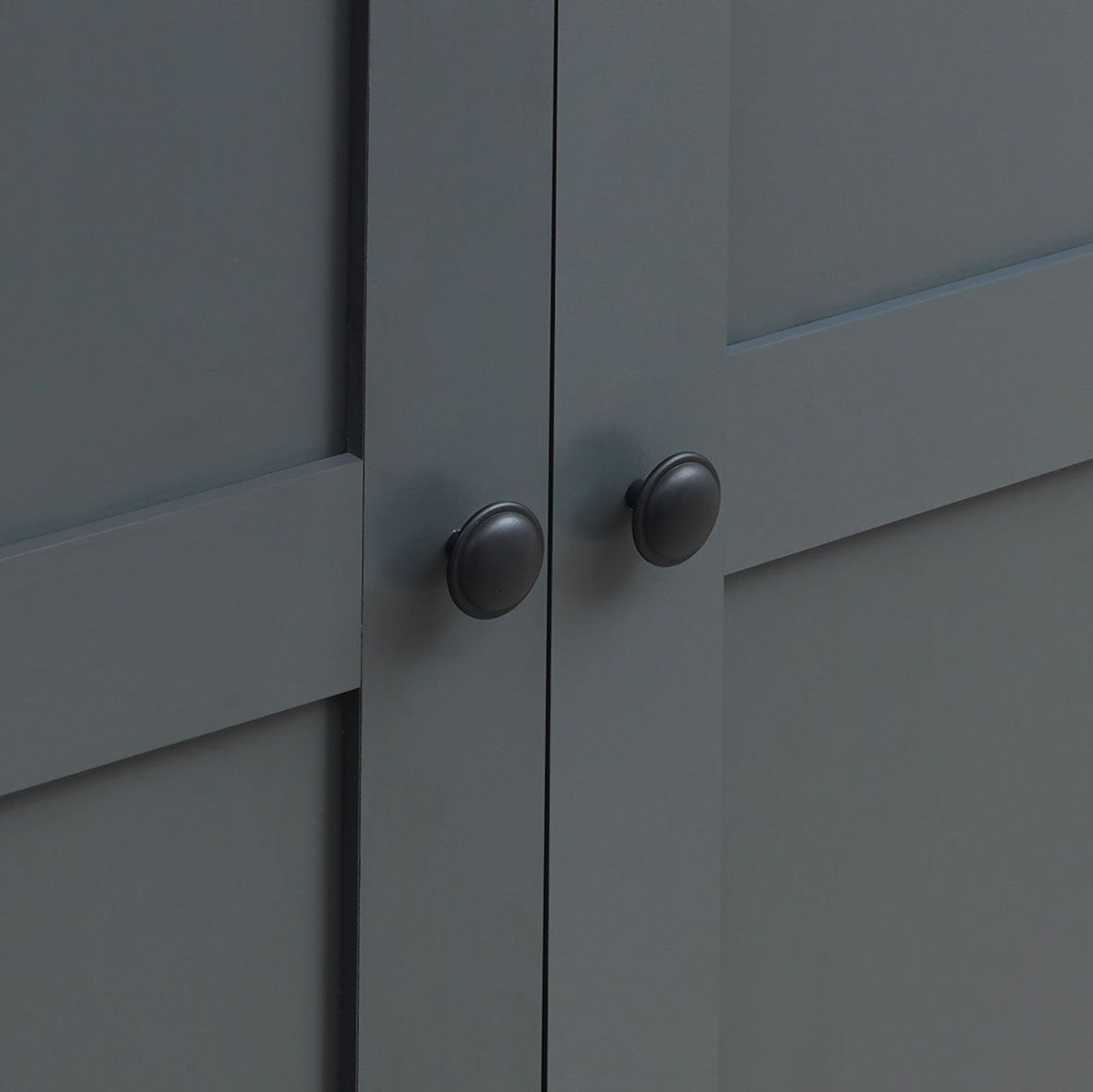 Carden 2 Door Wardrobe in Grey