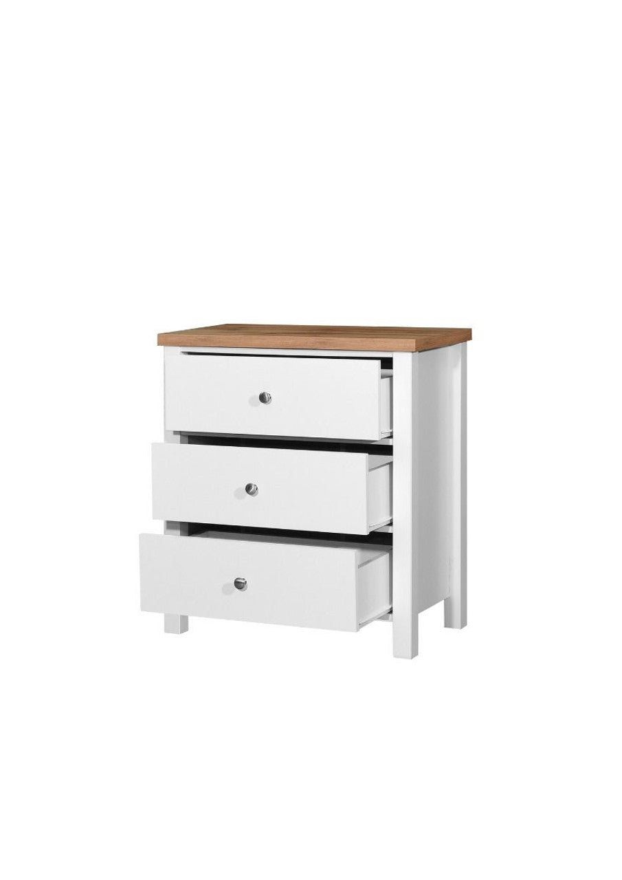 Astbury White 3 Piece Bedroom Wardrobe Set (TRIO)