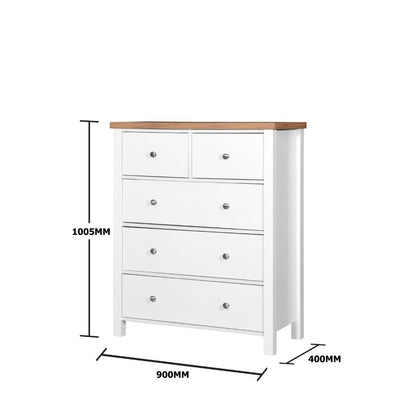 Astbury 3-Piece White Bedroom Set | Stylish Trio 32 Wardrobe Ensemble