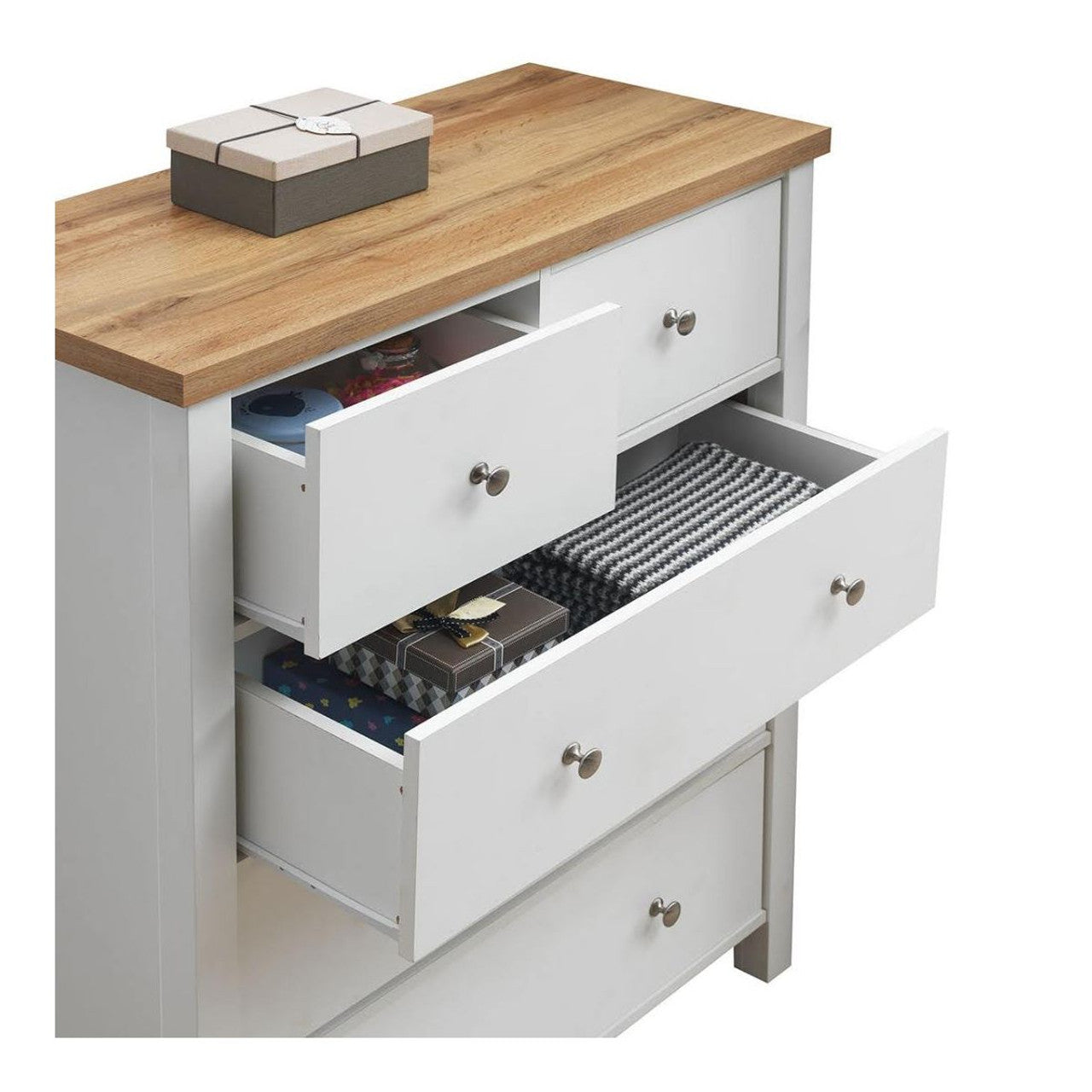 Astbury 3-Piece White Bedroom Set | Stylish Trio 32 Wardrobe Ensemble