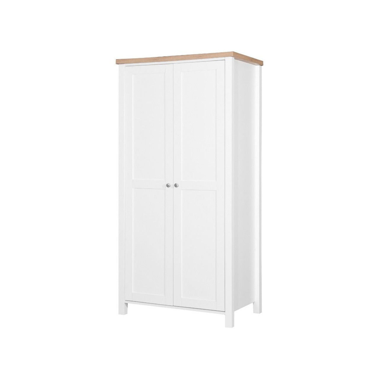 Astbury 2 Door White Wardrobe
