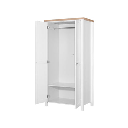 Astbury 2 Door White Wardrobe