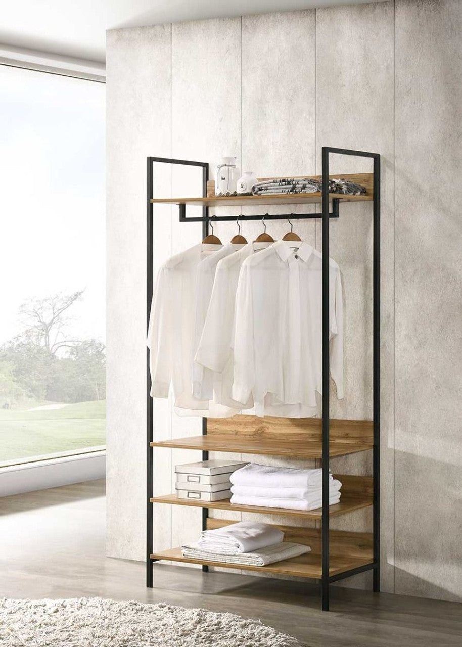 Zahra 3-Piece Bedroom Furniture Wardrobe Set in Oak | Timeless Style