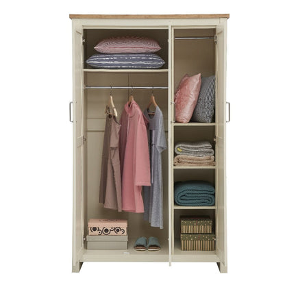 Lisbon Cream 3 Door Wardrobe
