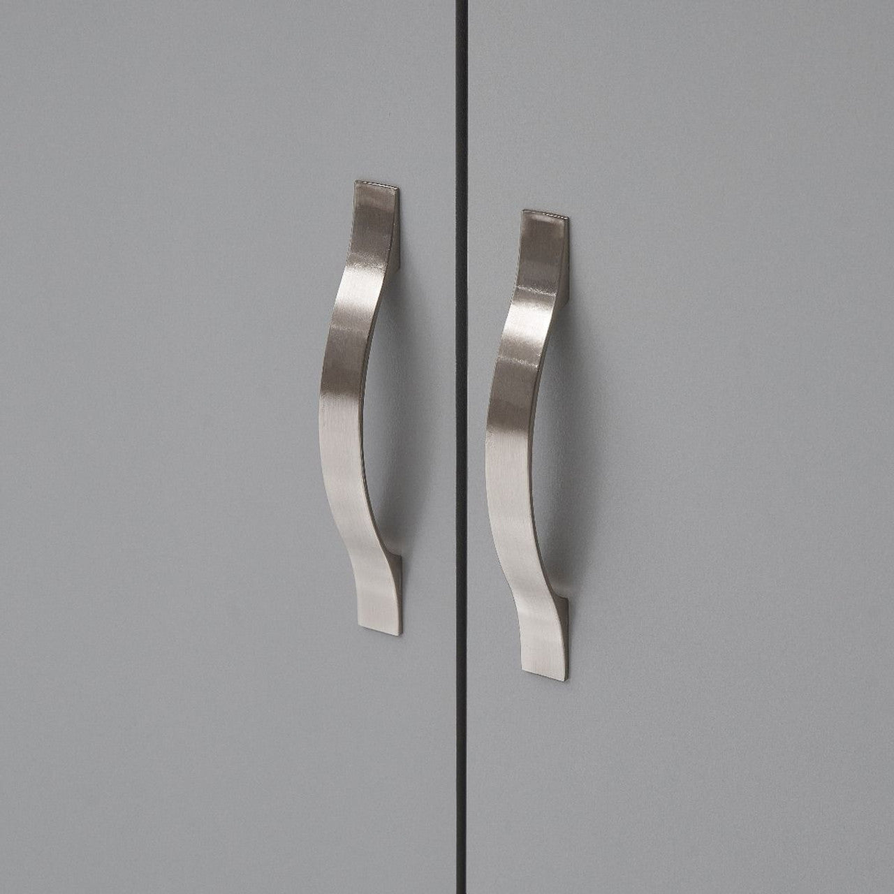 Essentials 3 Door Grey Wardrobe